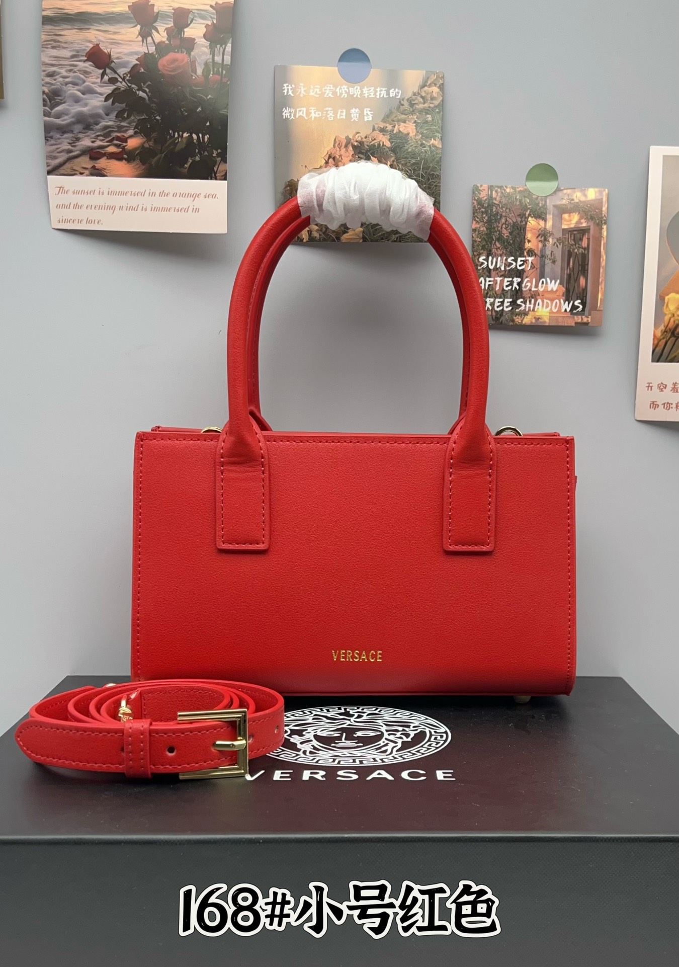 Versace Small Medusa '95 tote bag for Women - Red in USA