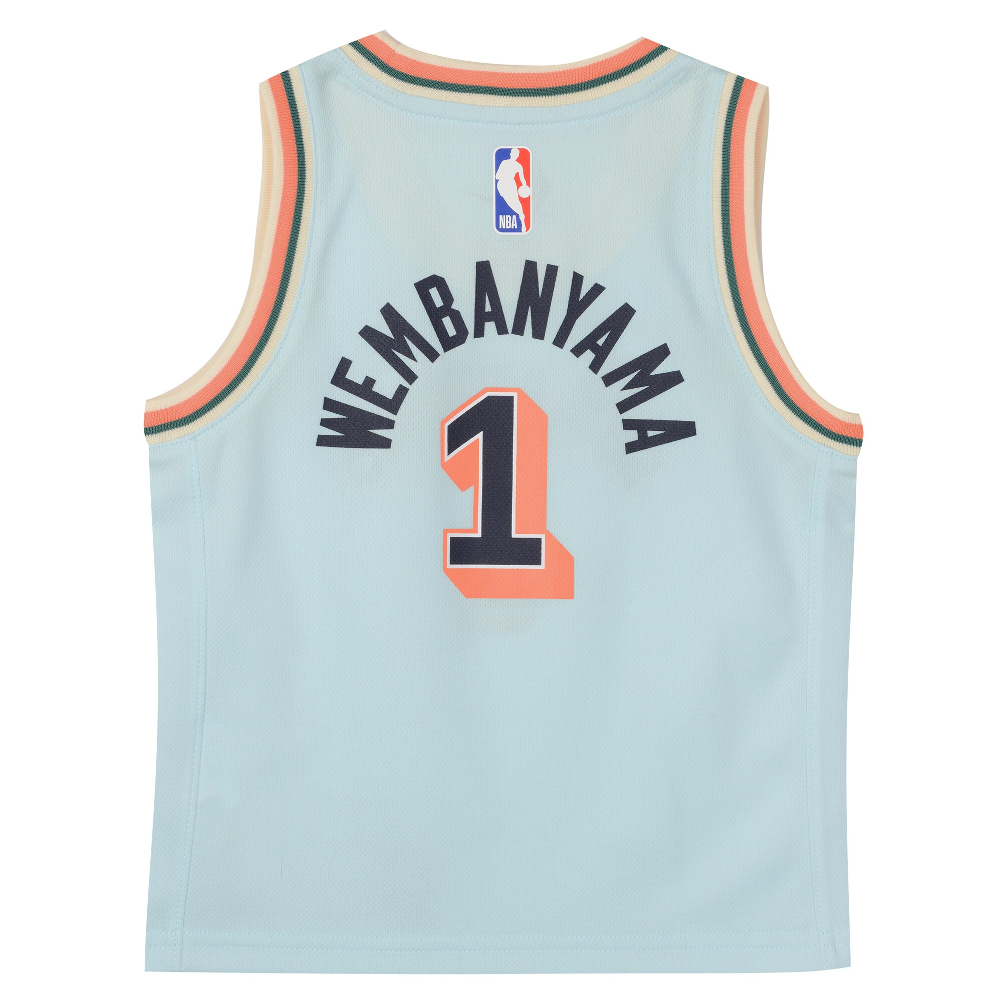 Outstanding Nike Wembanyama Preschool City Jersey 2024/25 Light Blue