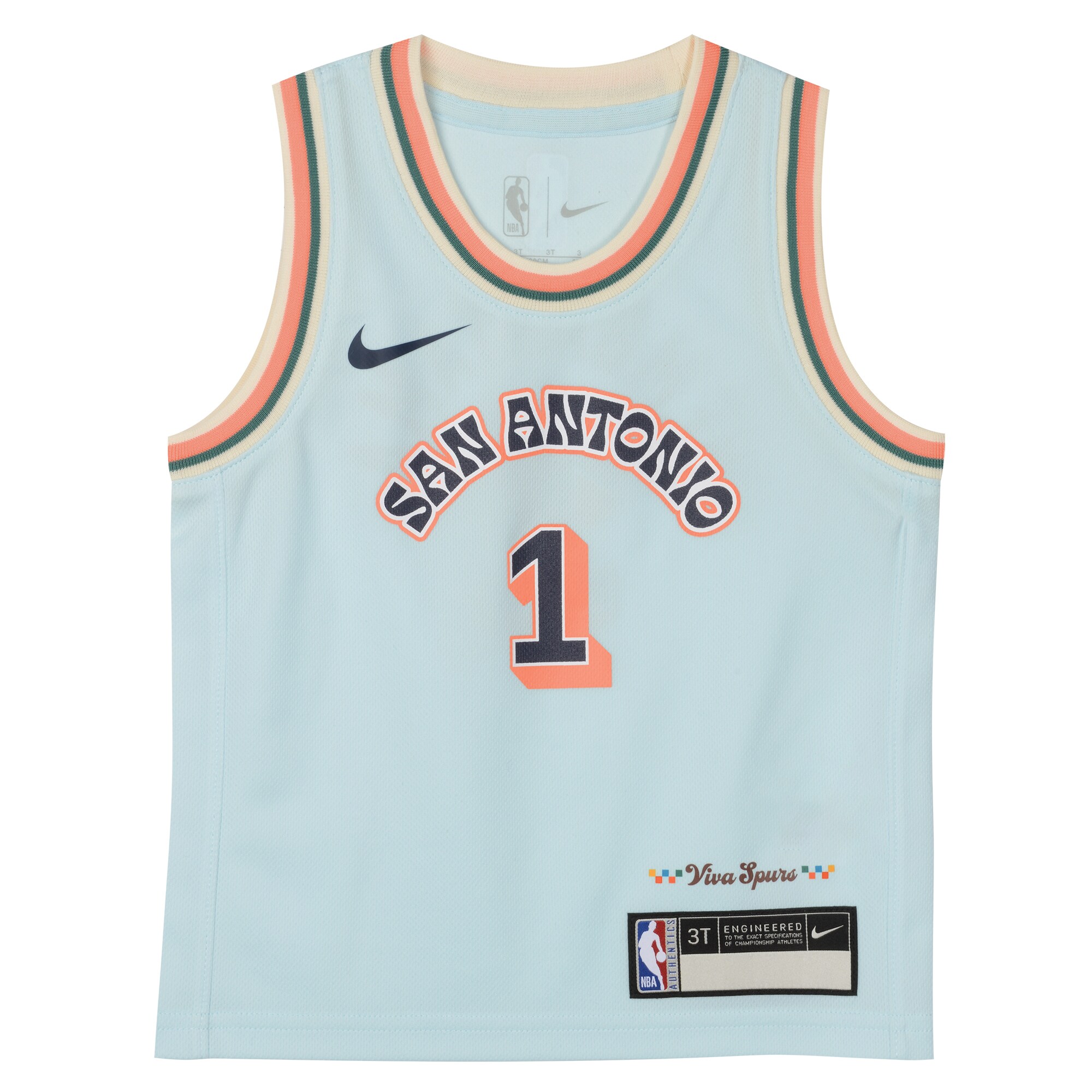 Nike Toddler Wembanyama City Jersey - Amazing 2024 Spurs Fan Gear