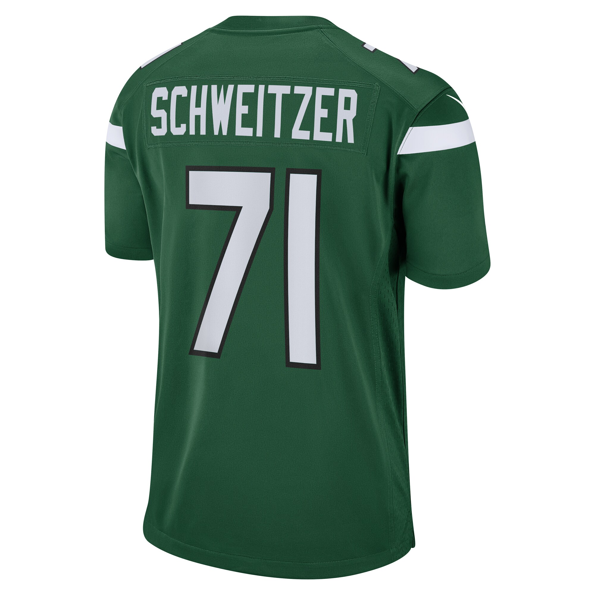 Wes Schweitzer New York Jets Nike Game Jersey - Green