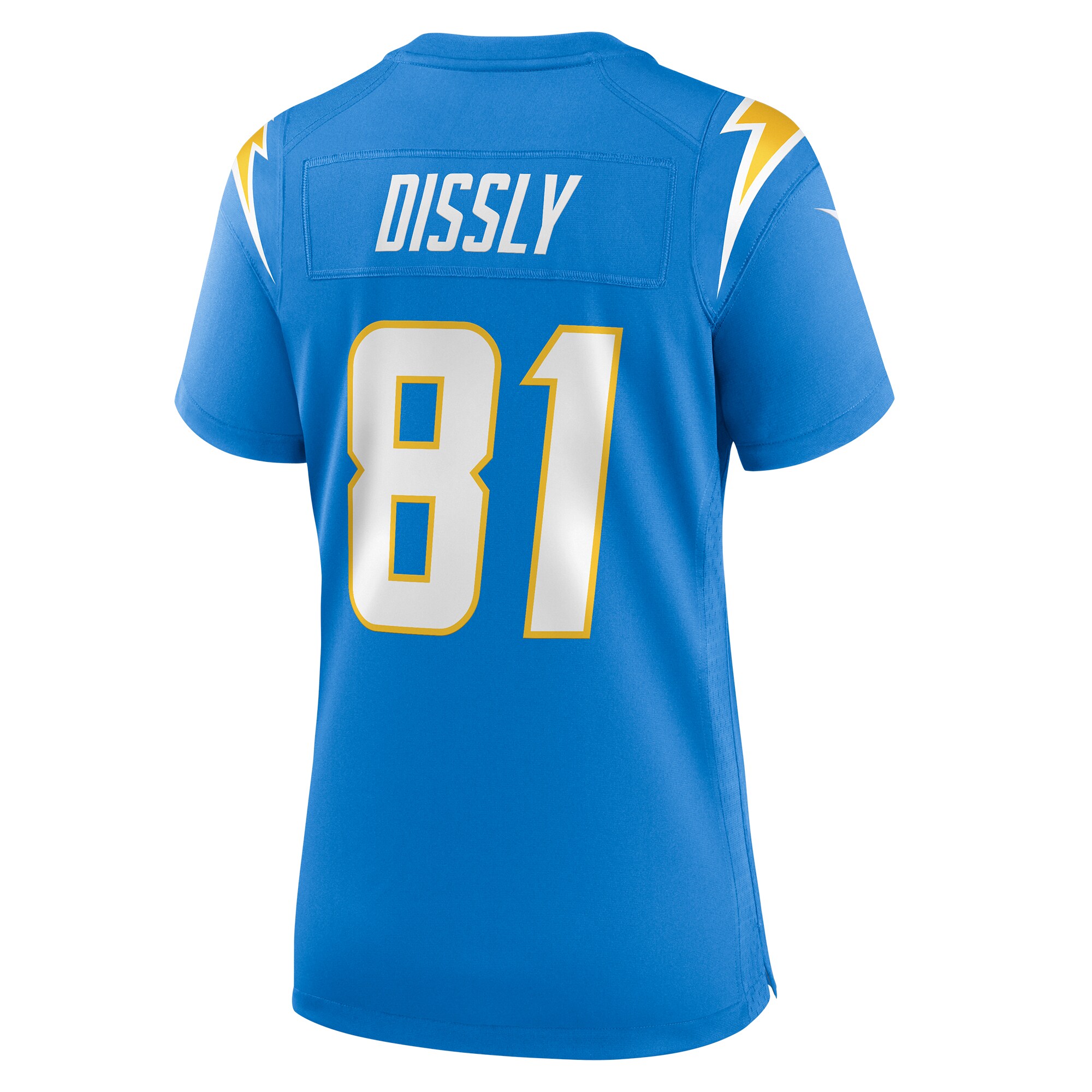 Will Dissly Los Angeles Chargers Nike Women's  Game Jersey -  Powder Blue