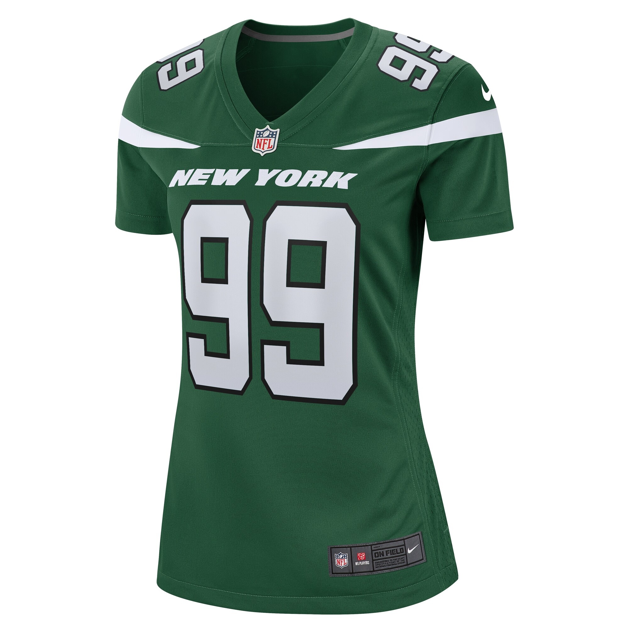 Will McDonald IV New York Jets Nike Women's  Game Jersey - Gotham Green