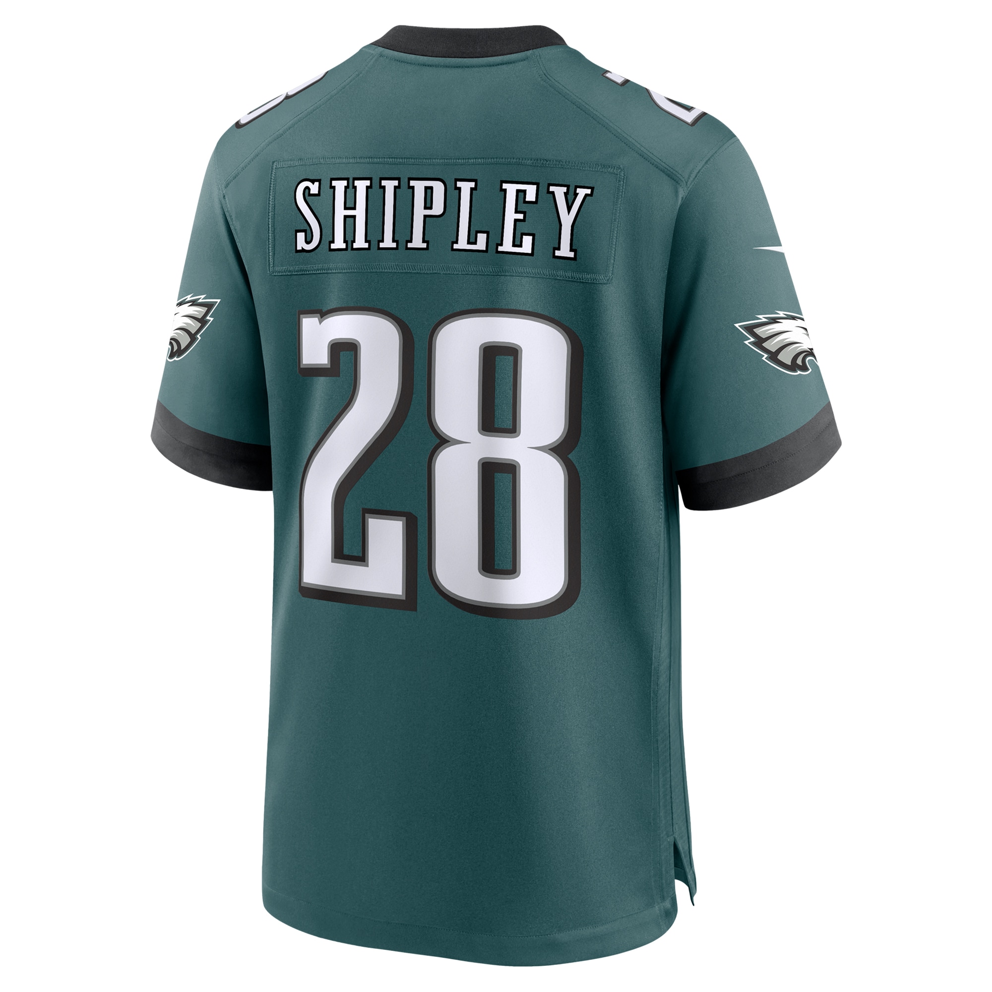 Will Shipley Philadelphia Eagles Nike Team Game Jersey – Midnight Green