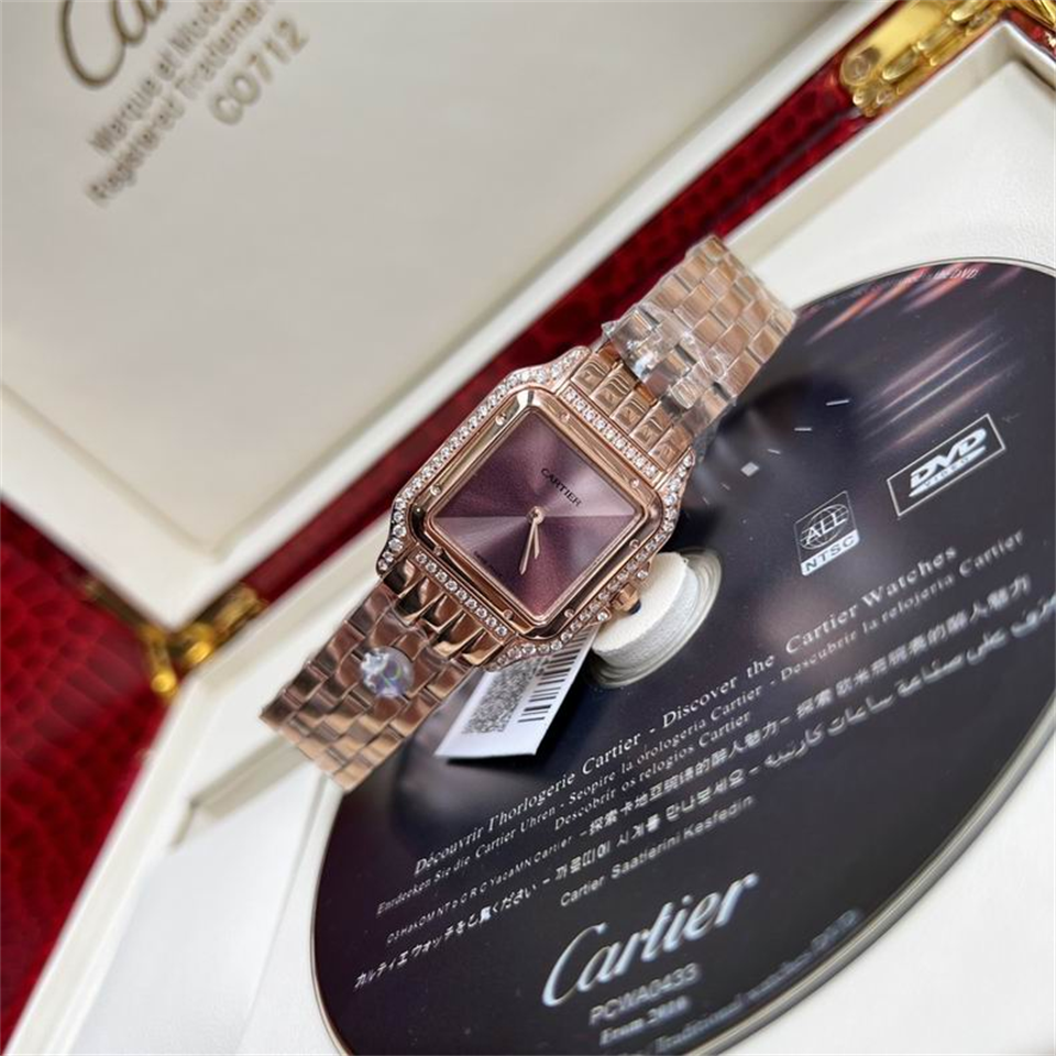 Women's Diamond Designer Watch, Luxury Quartz Wristwatch, Gift for Her