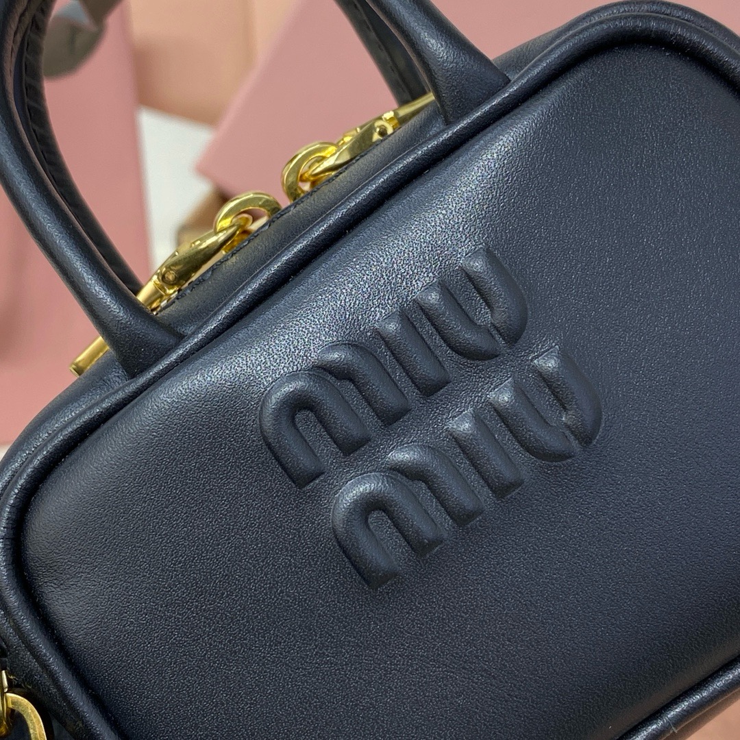 Women’s Wallet Miu Miu Leather Micro Bag ‘Black’