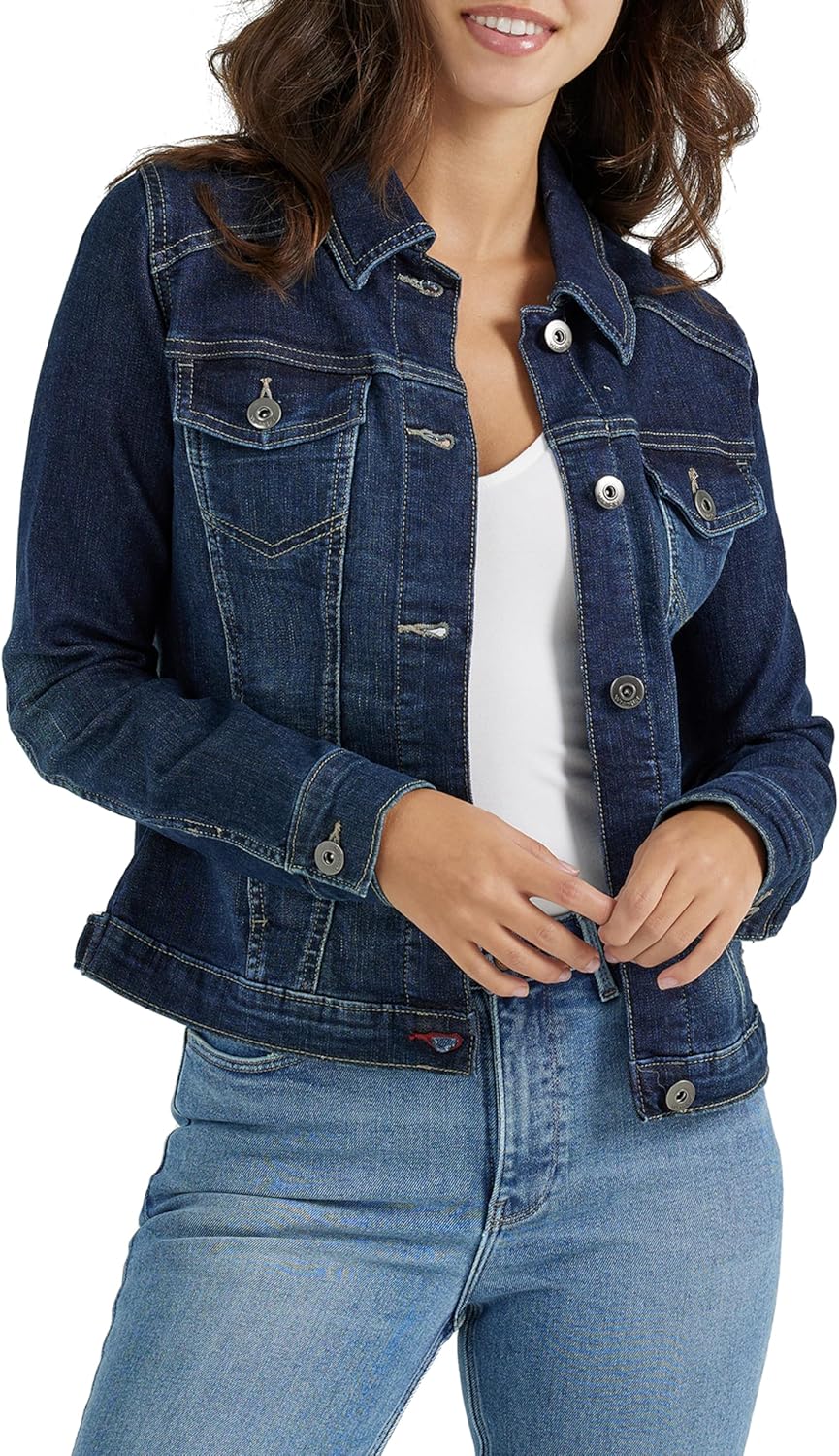 Wrangler Authentics womens Stretch Denim Jacket