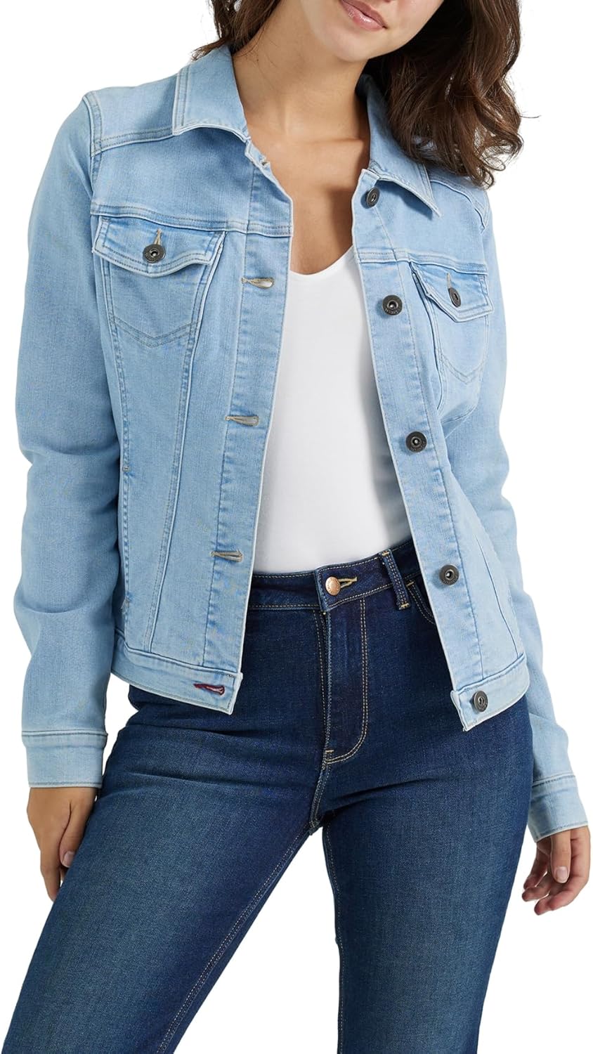 Wrangler Authentics womens Stretch Denim Jacket