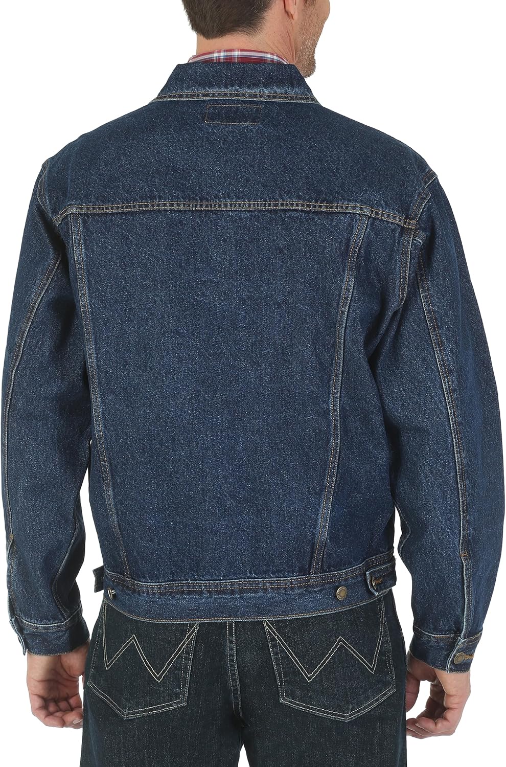 Wrangler Men’s Big and Tall Unlined Denim Jacket