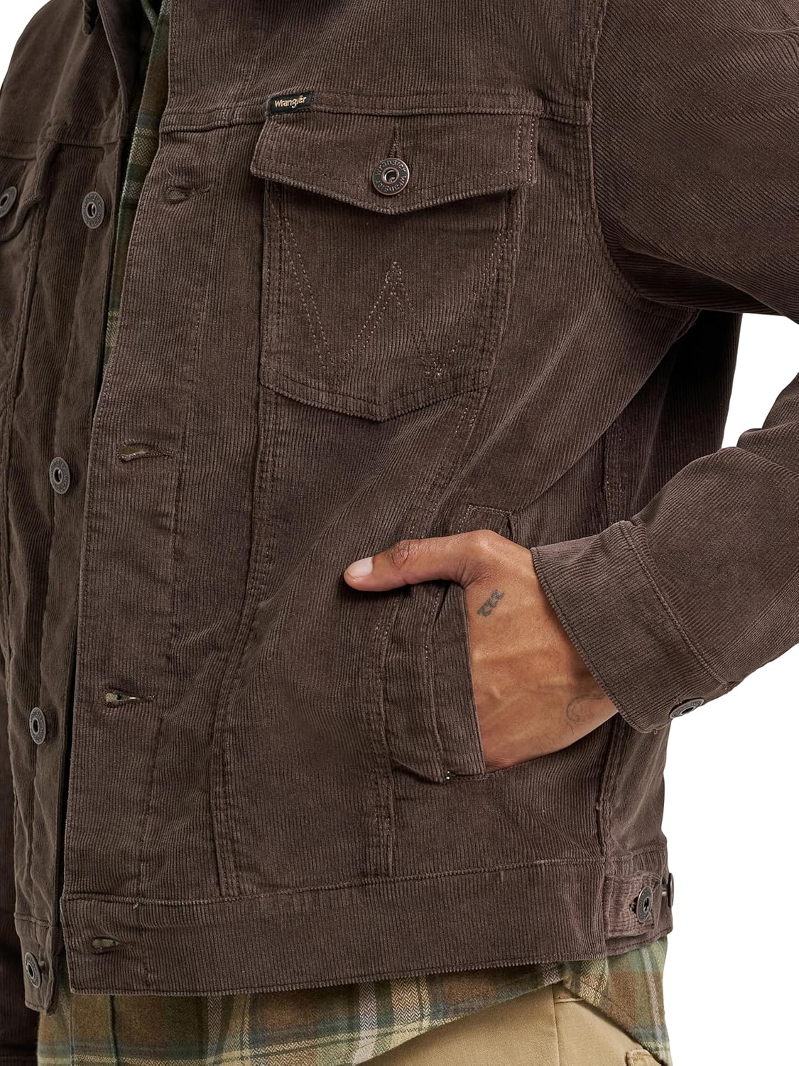 Wrangler Men’s Corduroy Trucker Jacket