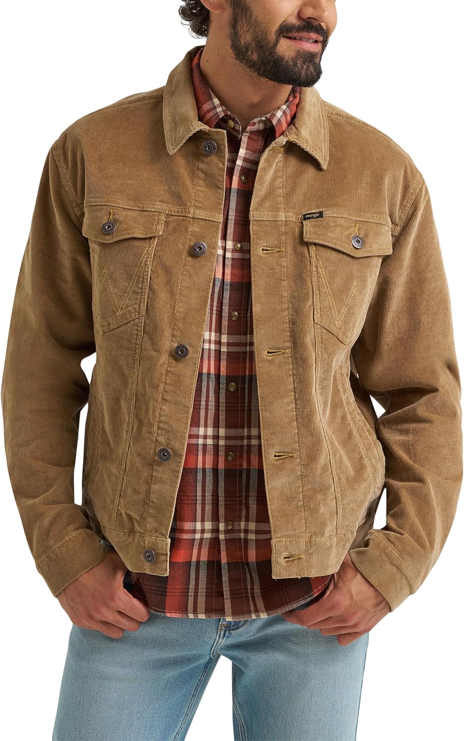 Wrangler Men’s Corduroy Trucker Jacket