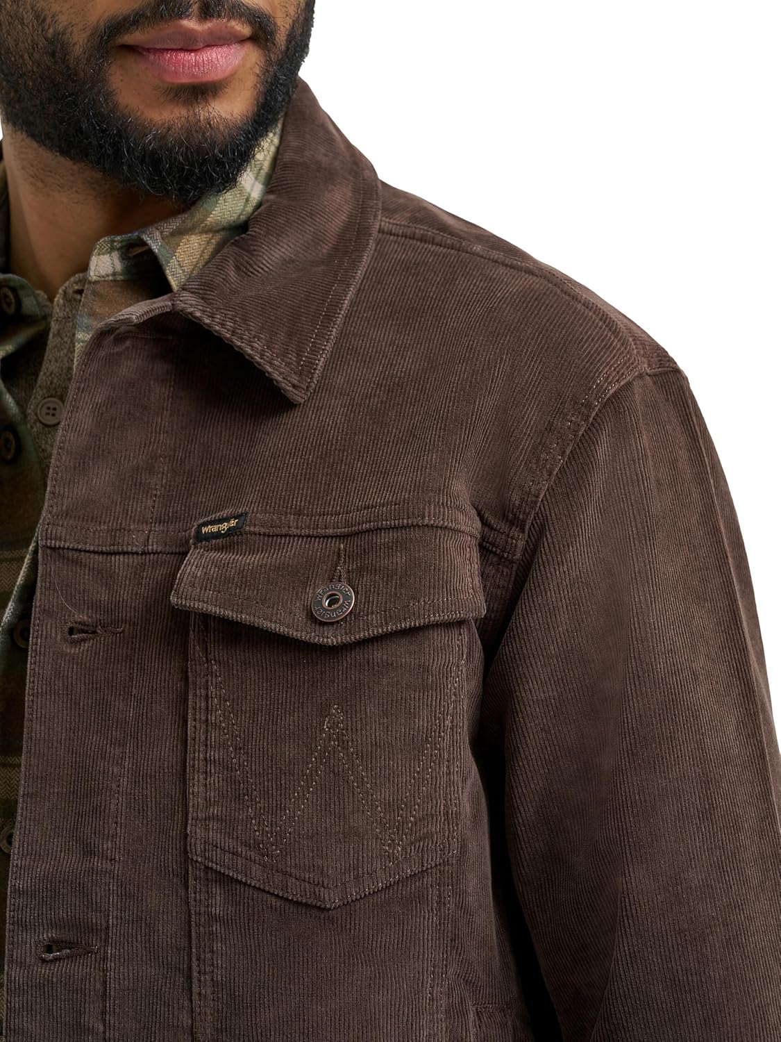 Wrangler Men’s Corduroy Trucker Jacket
