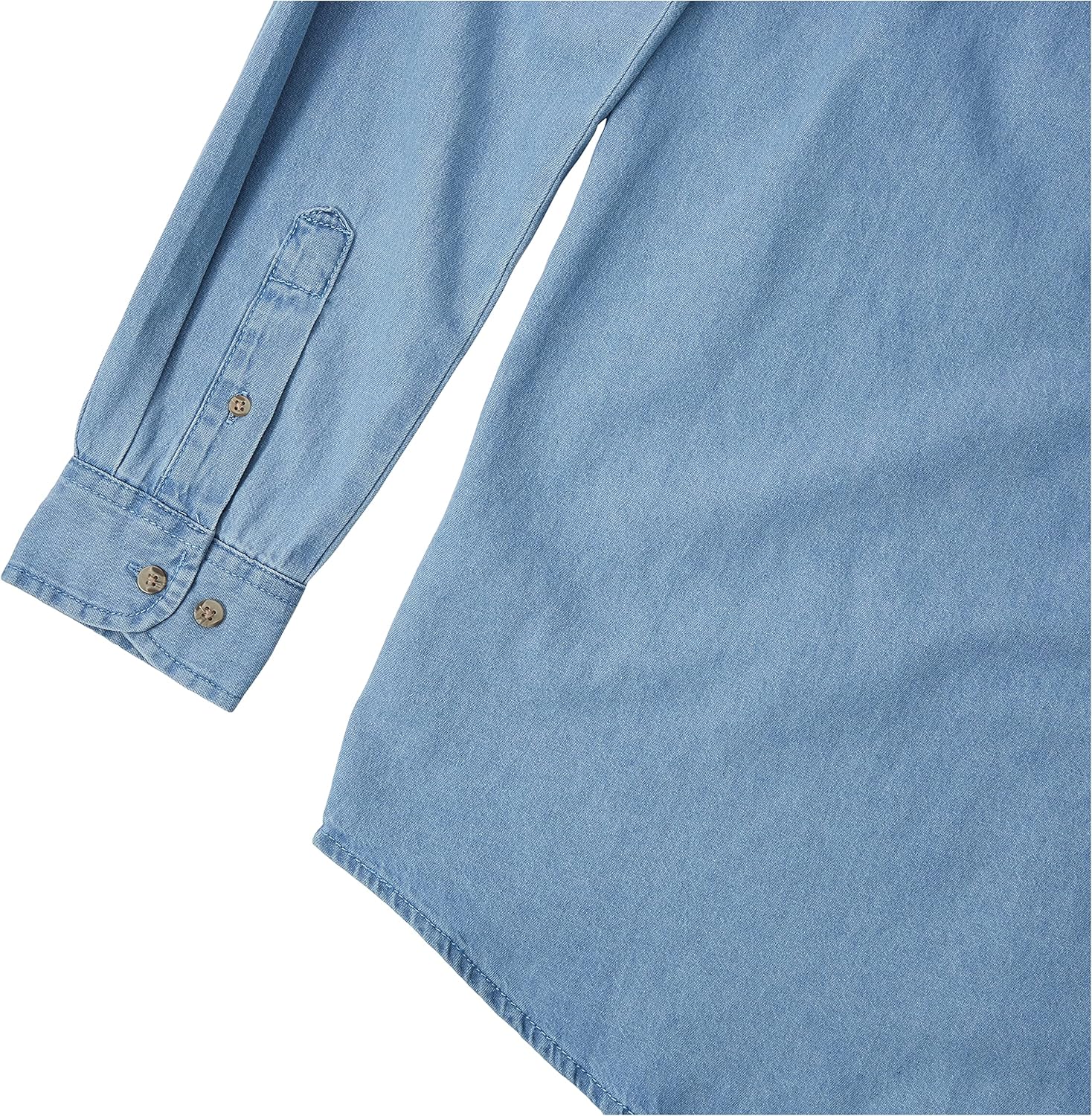 Wrangler Men’s Denim Button Down Shirt