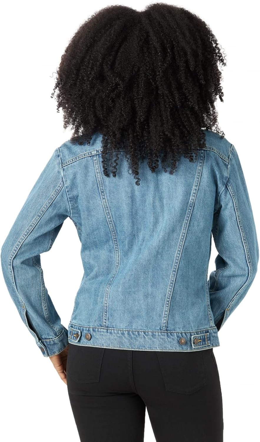 Wrangler Women’s Relaxed Fit Memory Maker Jean Jacket